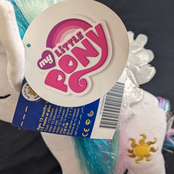 NWT Build A Bear My Little Pony Celestia 16" Stuffed Animal Unicorn Pegasus - Picture 13 of 16